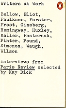 Writers at Work (Modern Classics) by Kay…