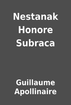 Nestanak Honore Subraca by Guillaume…