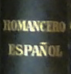 Romancero español by Gonzalo Menéndez…