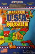 Magnetic U.S.A. Puzzle by Smethport