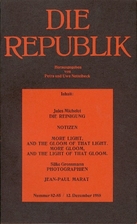 Die Republik (Nummer 82-85 / 12. Dezember…