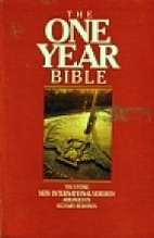 The One Year Bible NIV by Tyndale