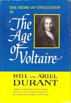 The Age of Voltaire by Will Durant