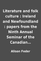 Literature and folk culture : Ireland and…