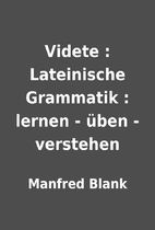Videte : Lateinische Grammatik : lernen -…