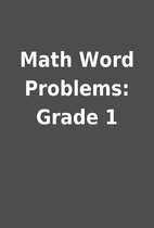 Math Word Problems: Grade 1
