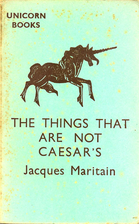 The things that are not Caesar's, by…