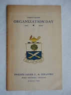 Thirty-Ninth Organization Day, 1891-1940,…