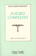 Poesies completes by Joan Salvat-Papasseit
