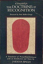 Doctrine of Recognition: A Translation of…