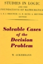 Solvable cases of the decision problem…
