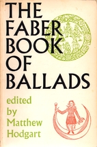 Faber Book of Ballads by Matthew Hodgart