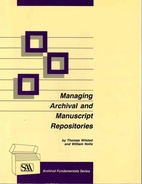 Managing Archival and Manuscript…