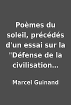 Poèmes du soleil,…