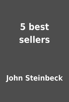5 best sellers by John Steinbeck