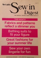 McCall's Sew in Digest, 1971 July by McCall…