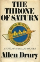 The Throne of Saturn by Allen Drury