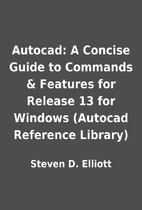 Autocad: A Concise Guide to Commands &…
