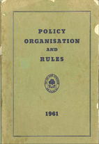 The policy, organisation and rules of the…