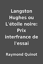 Langston Hughes ou L'étoile…