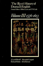 Revels History of Drama in English:…