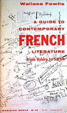 A guide to contemporary French literature:…