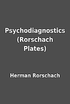 Psychodiagnostics (Rorschach Plates) by…