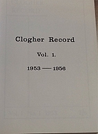 Clogher Record Vol.1 1953-56 by Clogher…