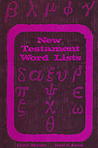 New Testament Word Lists for Rapid Reading…