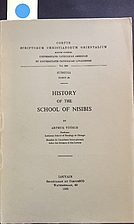 History of the School of Nisibis by Arthur…