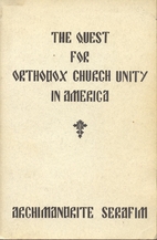 Quest for Orthodox Church Unity in America…