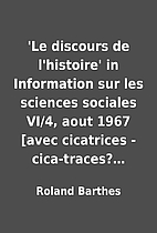 'Le discours de l'histoire' in Information…