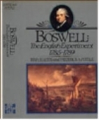 Boswell, the English Experiment, 1785-1789…