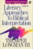 Literary Approaches to Biblical…