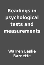 Readings in psychological tests and…