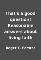 That's a good question! Reasonable…