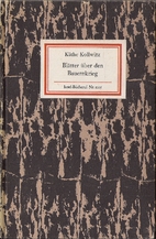 Blätter über den Bauernkrieg by Käthe…