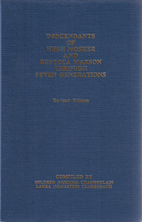 Descendants of Hugh Mosher and Rebecca…