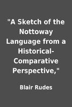A Sketch of the Nottoway Language from a…