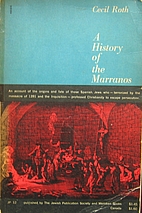 A history of the Marranos by Cecil Roth
