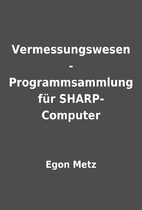 Vermessungswesen - Programmsammlung für…