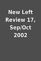 New Left Review 17, Sep/Oct 2002