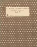 Writing & Writing Patterns Book V by Marion…
