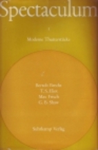 Spectaculum: Volume 1 by Spectaculum
