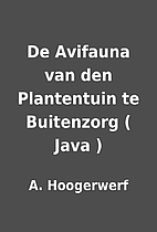 De Avifauna van den Plantentuin te…