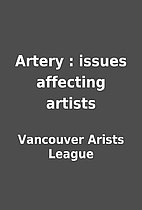 Artery : issues affecting artists by…