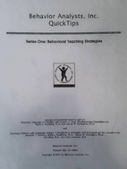 Behavior Analysts Inc. Quick Tips: Series…