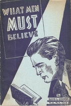 What men must believe by David Lipscomb…