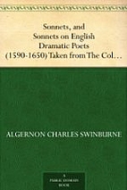 Sonnets, and Sonnets on English Dramatic…