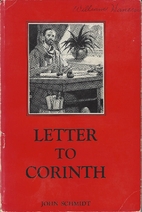 Letter to Corinth by John Schmidt